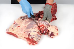 Neck and Chuck Roll – Seam Cut - Splenius Muscle Meat Cut Spec Step 32